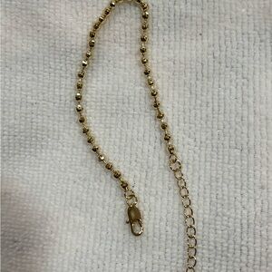 18jt Gold filled Beaded bracelet